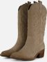 Cellini Cowboylaarzen beige Suede - Thumbnail 6