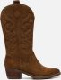 Cellini Cowboylaarzen cognac Suede - Thumbnail 1