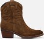 Cellini Cowboylaarzen cognac Suede - Thumbnail 1