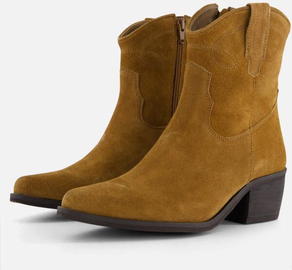Cellini Cowboylaarzen cognac Suede
