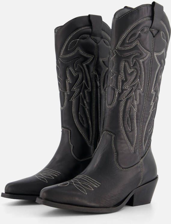 Cellini Cowboylaarzen zwart Leer - Foto 1