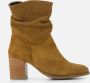 Cellini Enkellaarsjes cognac Suede - Thumbnail 1