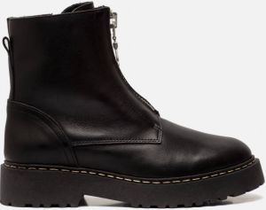 Cellini Enkellaarsjes zwart Nubuck