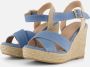 Cellini Espadrilles blauw Textiel - Thumbnail 8