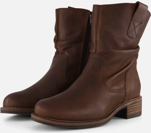 Cellini Plooi Enkellaarsjes bruin Nubuck