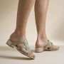 Cellini Sandalen goud Synthetisch - Thumbnail 2
