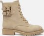 ECCO Soft Zero W Veterbooties blauw Nubuck - Thumbnail 1