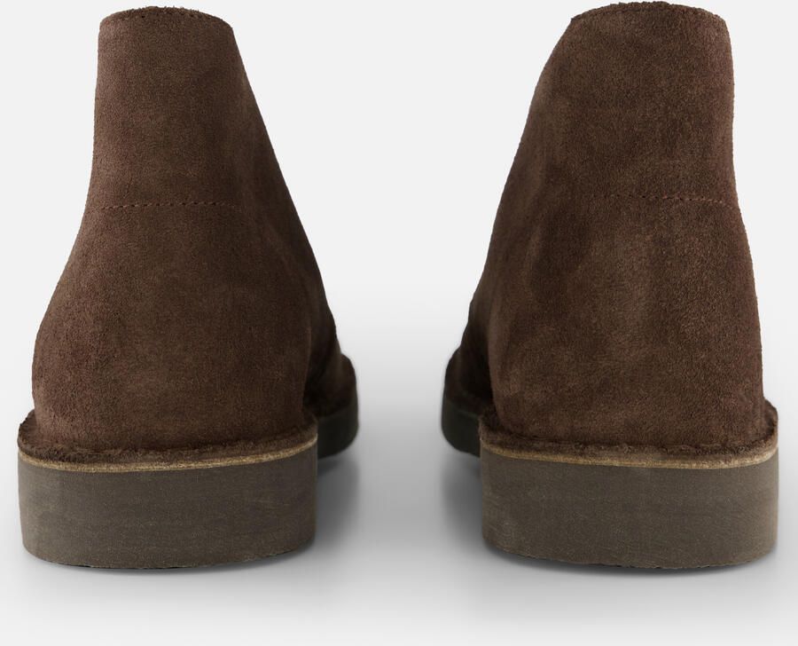 Clarks Veterboot Desert Boot Evo Donkerbruin Verwisselbaar Voetbed
