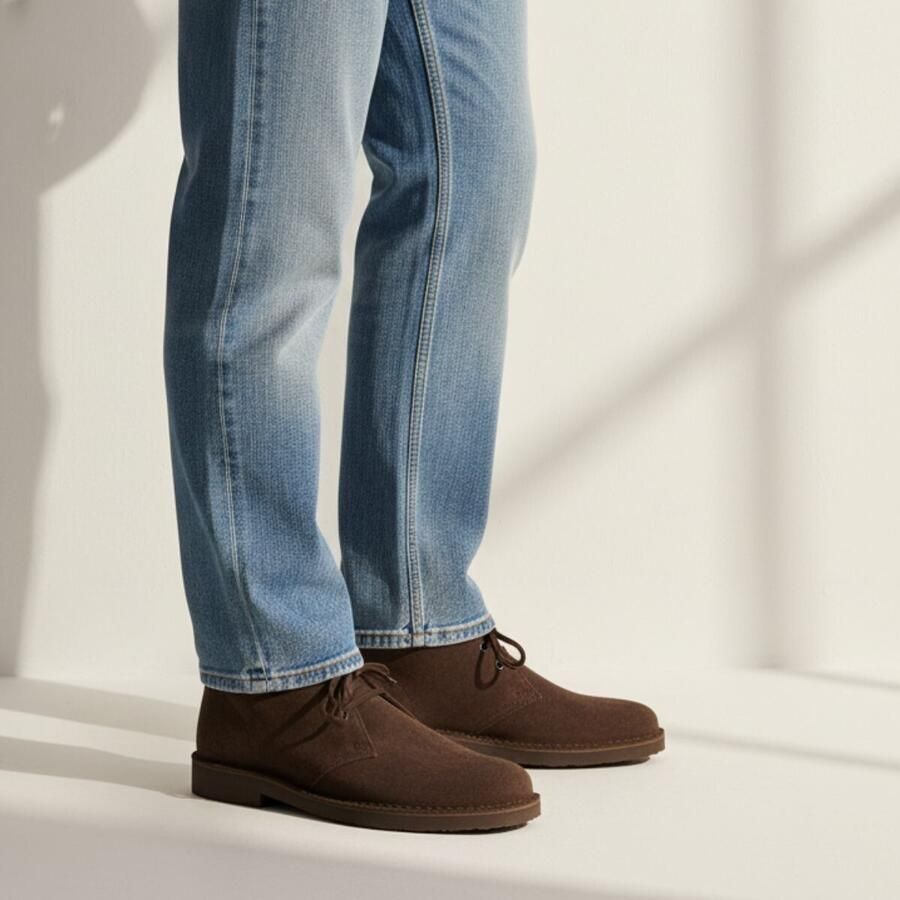 Clarks Veterboot Desert Boot Evo Donkerbruin Verwisselbaar Voetbed - Foto 2
