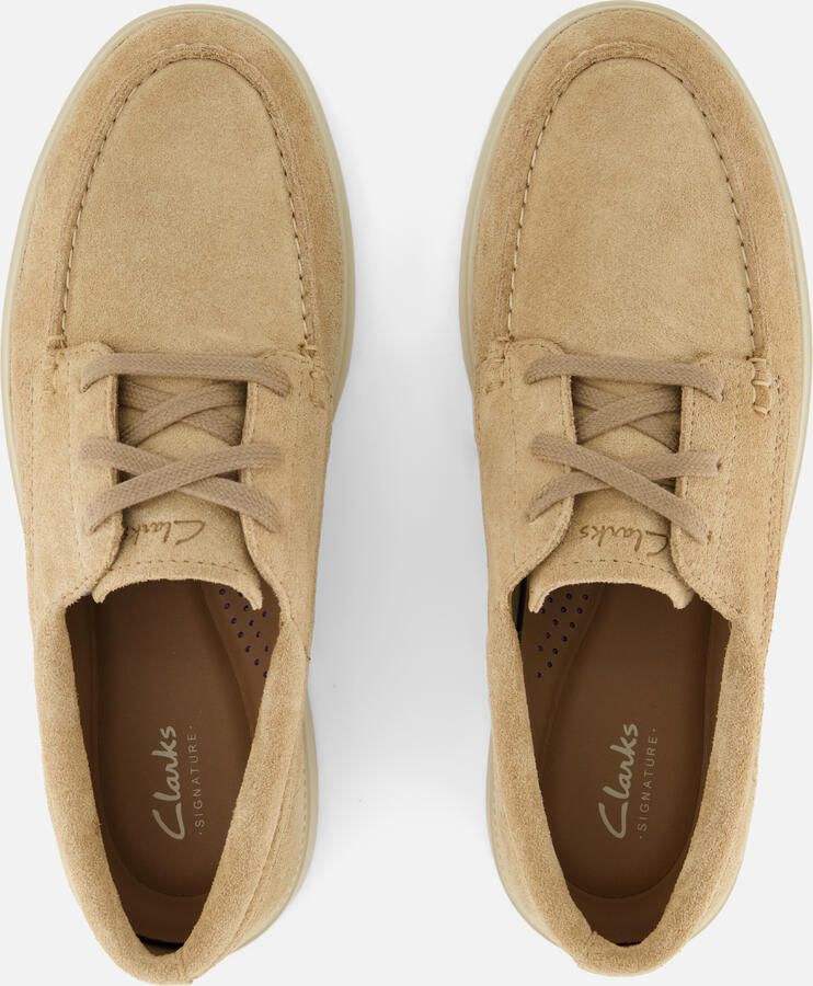Clarks DESERT~BT~EVO~~~~~~~~~~~~~~~~~ Vrije tijd half-hoogHeren veterschoenHeren sneakers Wit beige - Foto 8
