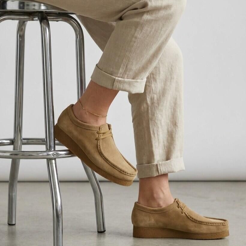 Clarks DESERT~BT~EVO~~~~~~~~~~~~~~~~~ Vrije tijd half-hoogHeren veterschoenHeren sneakers Wit beige - Foto 11