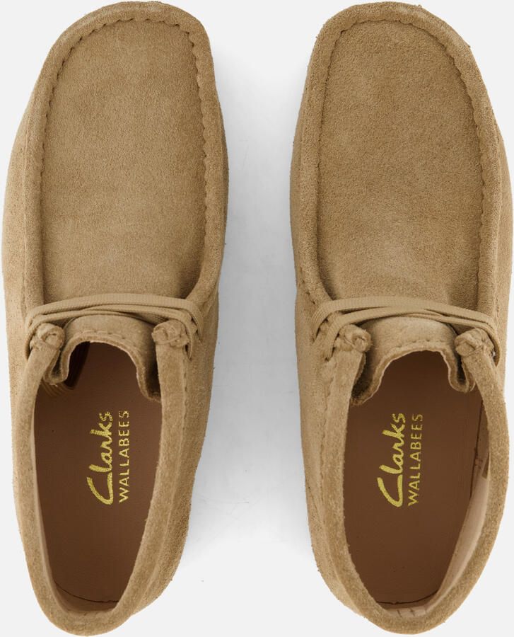 Clarks WallabeeEVOBt Dames Veterschoenen Suede Bruin - Foto 3