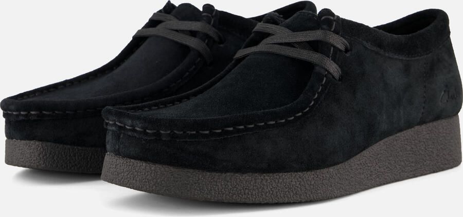 Clarks Shoes Wallabee Evo Bootschoenen Zwart 1 2 Vrouw