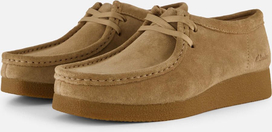 Clarks Wallebee Evo beige Suede