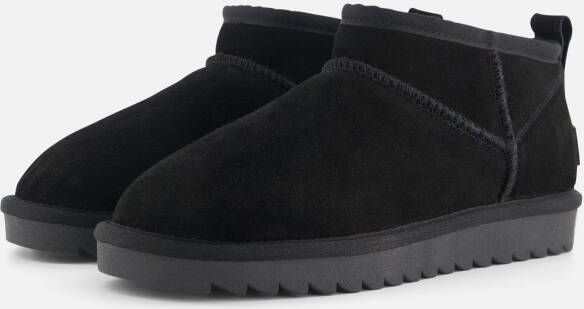 Colors of California Gevoerde boots zwart Suede