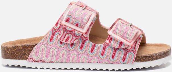 Colors of California Sandalen roze Synthetisch Dames