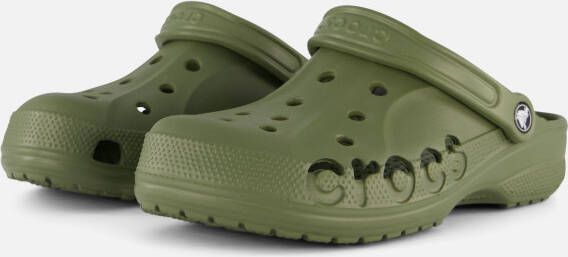 Crocs Baya Clogs Slippers groen Rubber