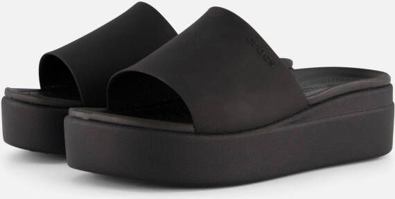 Crocs Brooklyn Slide Slippers zwart Rubber