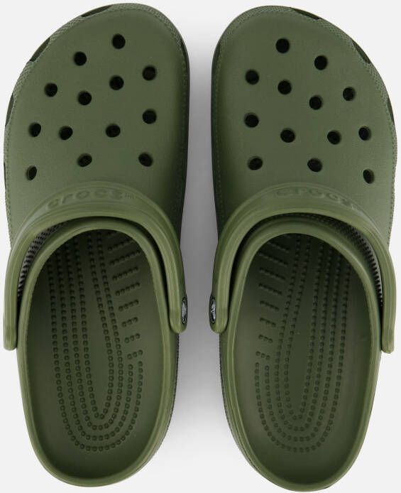 Crocs Classic Slippers en Sandalen Groen Maat: 42-43 Plastic Foot Locker