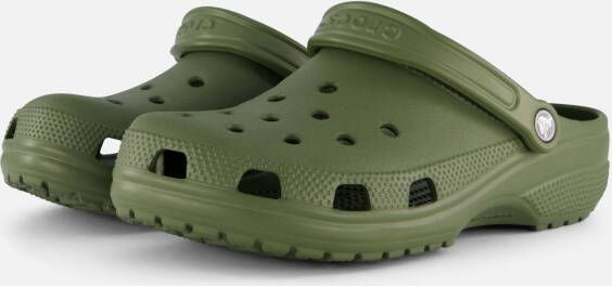 Crocs Classic Slippers en Sandalen Groen Maat: 39-40 Plastic Foot Locker