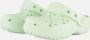 Crocs Classic Clogs Flower Slippers groen Rubber - Thumbnail 1
