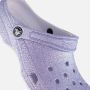 Crocs Classic Glitter Clog Slippers paars - Thumbnail 5