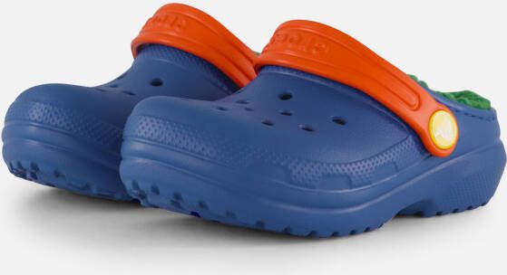 Crocs Classic Lined Clog T Kinderen Clogs Kobalt Blauw