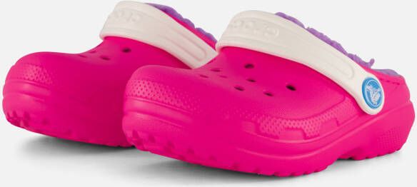Crocs Classic Lined Clog Slippers roze