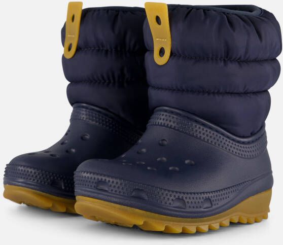 Crocs Classic Neo Puff Boot K Kinderen Boots Donkerblauw