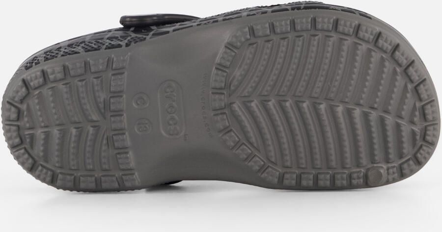 Crocs Classic Serie Kinderklompen Slate Grey Ventilatieopeningen Croslite™ Materiaal - Foto 4
