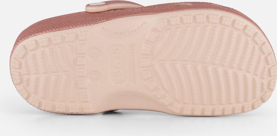 Crocs Klompen Sabots Classic Glitter Clog finition pailletée - Foto 4