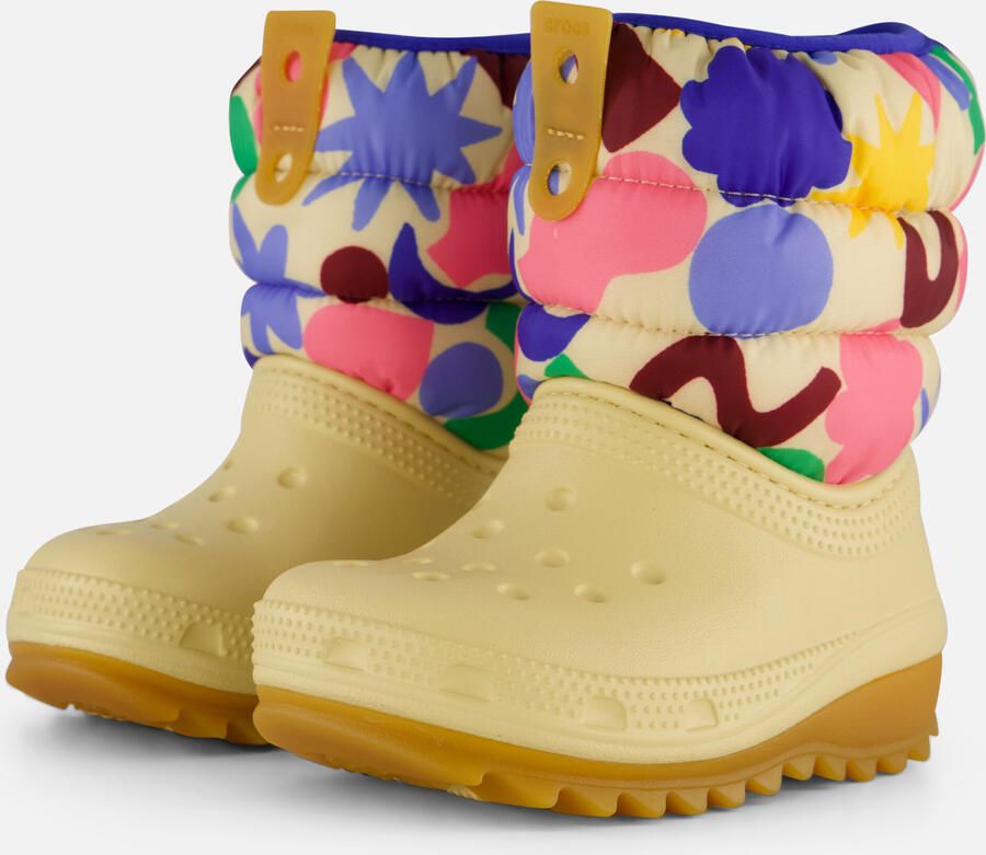 Crocs Classic Neopuff Geo Snowboots geel