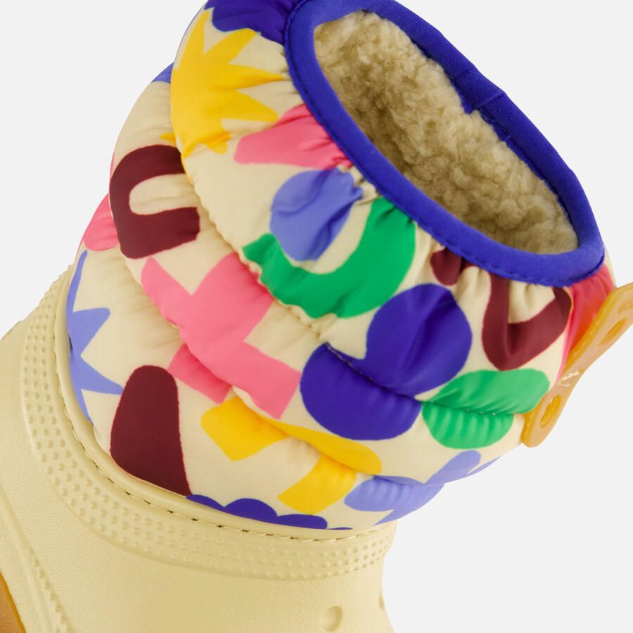 Crocs Classic Neopuff Geo Snowboots geel - Foto 2
