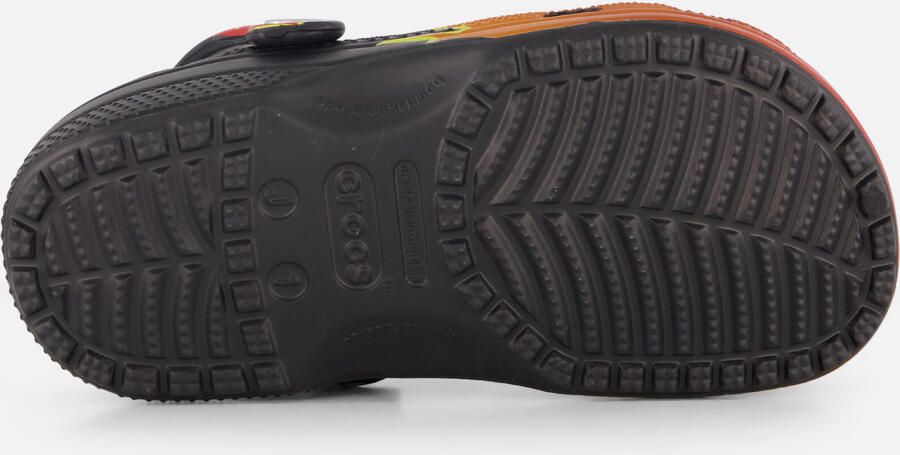 Crocs Graphic Flames Clogs Slippers zwart Rubber - Foto 4