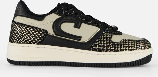 Cruyff Campo Low Lux Snake Sneakers zwart