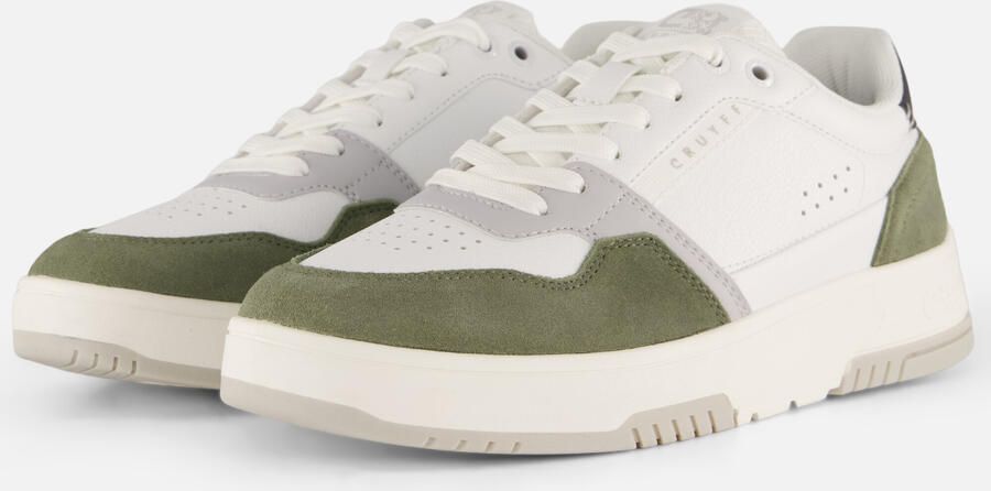 Cruyff Endorsed Sport Sneakers wit groen