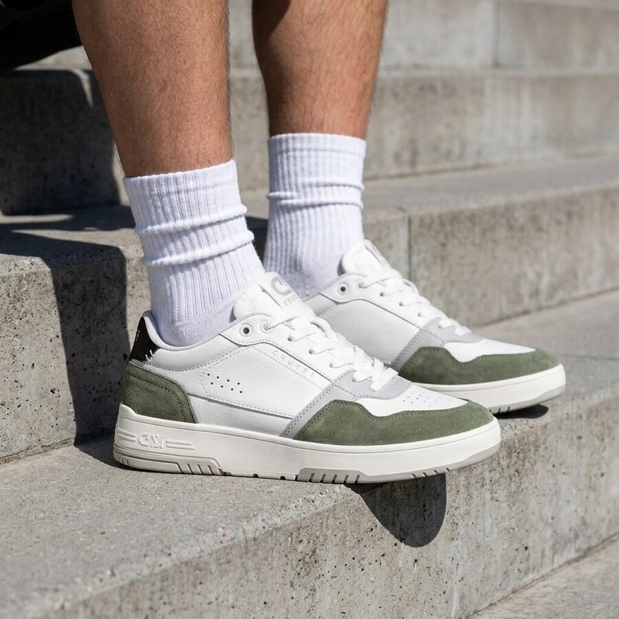 Cruyff Endorsed Sport Sneakers wit groen - Foto 2