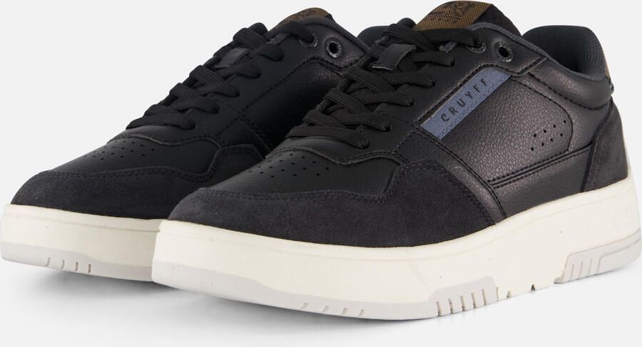 Cruyff Endorsed Sport Sneakers zwart Leer