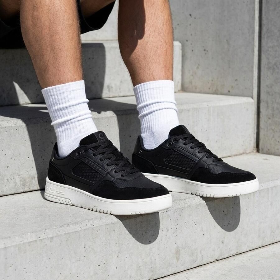 Cruyff Endorsed Sport Sneakers zwart Leer - Foto 2