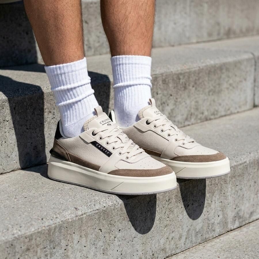 Cruyff Endorsed Tennis Soft Tumbled Leather Sneaker - Foto 2