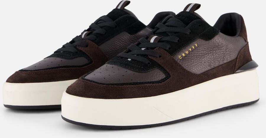 Cruyff Surefire Tennis Sneakers Heren Bruin - Foto 3