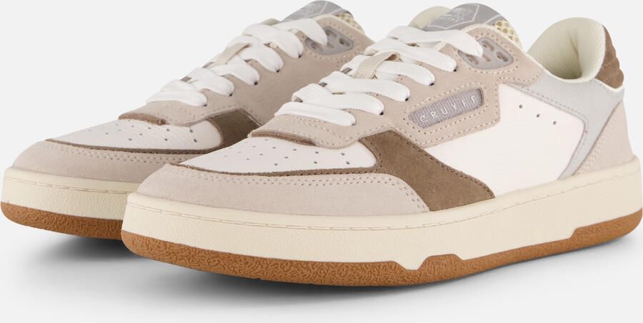 Cruyff Volteria Sneakers wit Leer