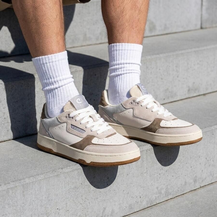 PME Legend Witte Veterschoenen Carior