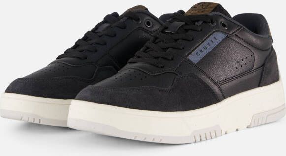 Cruyff Endorsed Sport Sneakers zwart Leer