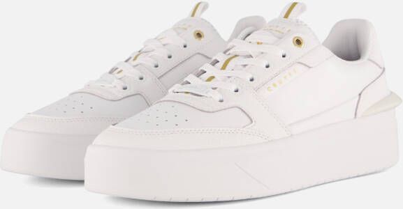 Cruyff Endorsed Tennis White Wit Mesh Lage sneakers Heren