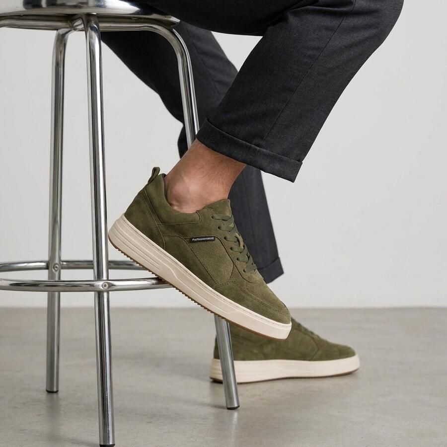 Cycleur de Luxe C2 Sneakers groen Suede - Foto 2