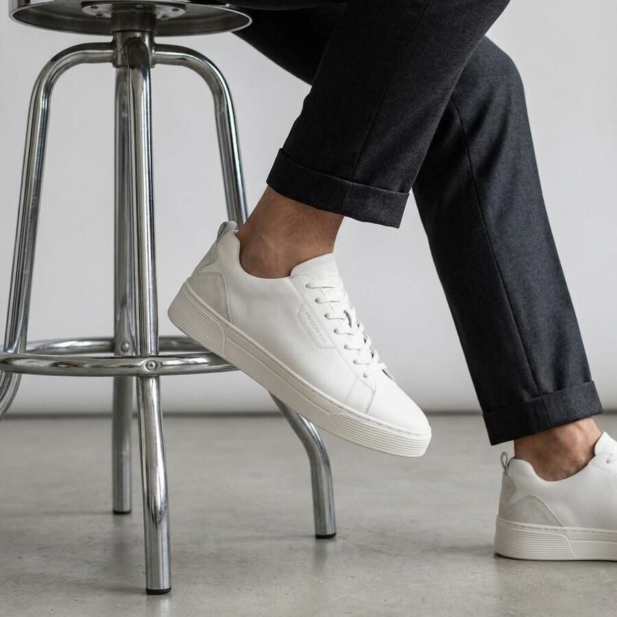 Cycleur de Luxe Croocked Sneakers wit Leer - Foto 2