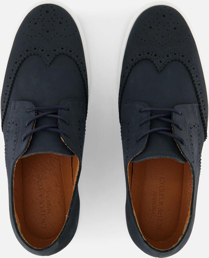 Cycleur de Luxe DC8 Veterschoen blauw Suède - Foto 3