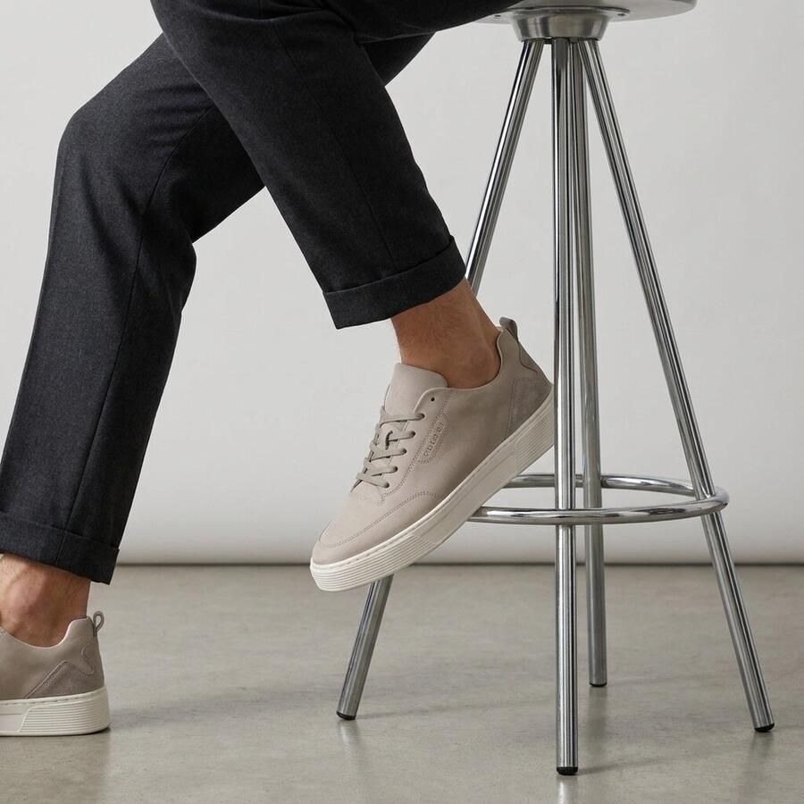 Cycleur de Luxe Giclette Sneakers grijs Leer - Foto 2