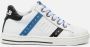 Develab 45011 leren sneakers wit blauw Jongens Leer Meerkleurig 24 - Thumbnail 2